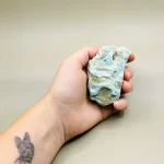 Modri aragonit - surov