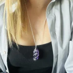 Ogrlica Kaskada ametist