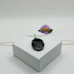 Ogrlica Vrtinec - Črni onyx