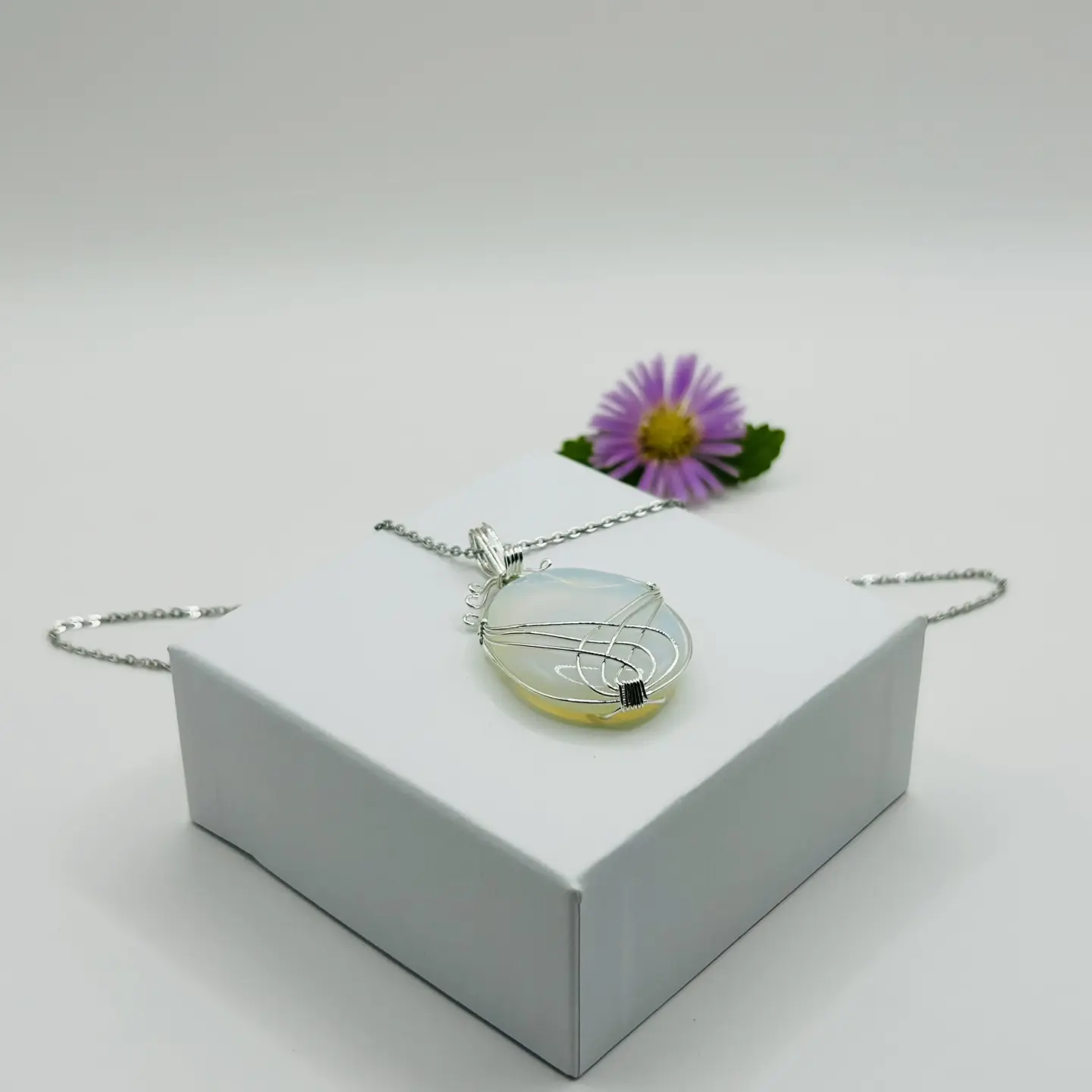 Ogrlica Vrtinec - Opalit