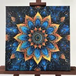 Mandala PREBUJENA MODRINA