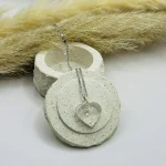 ogrlica kremen -srce