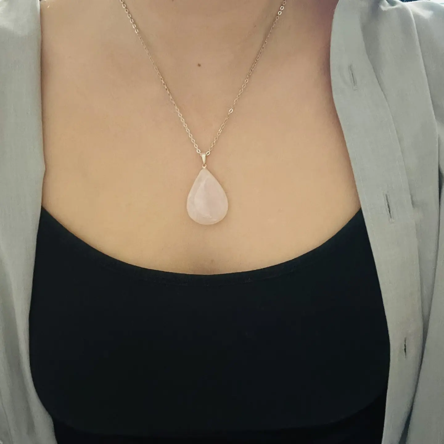 Ogrlica roževec-kaplja